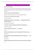 NUR 642 Exam 2025 Questions and Answers