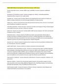 HADM 3000 Midterm Test Questions with Correct Answers 100&percnt; Solved