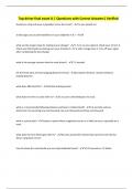 Top driver final exam IL &vert; Questions with Correct Answers&vert; Verified