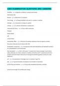 C483 EXAMINATION QUESTIONS AND ANSWERS
