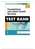 test bank for foundations and adult health cooper 9th