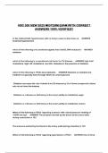 HSC 300 NEW 2025 MIDTERM EXAM WITH CORRECT ANSWERS 100&percnt; VERIFIED&excl;&excl;