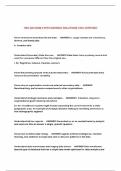 HSC 300 EXAM 3 WITH CORRECT SOLUTIONS 100&percnt; VERIFIED&excl;&excl;