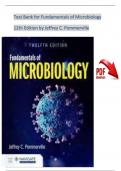Test Bank for Fundamentals of Microbiology 12th Edition by Jeffrey C&period; Pommerville