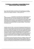 FLORIDA 3-20 PUBLIC ADJUSTER EXAM  QUESTIONS AND ANSWERS