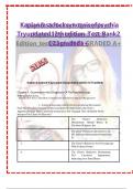 Test Bank for Kaplan and Sadocks Synopsis of Psychiatry Edition 12 All Chapters with Answers and Rationals Latest Update 2025