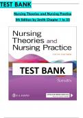 Nursing Theories and Nursing Practice 5th Edition Smith Test Bank | Complete Guide A+