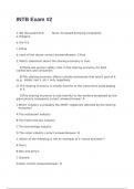 INTB Exam &num;2 with 100&percnt; correct answers 2025