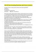 301 NC Post-Licensing&colon; Questions And Correct Answers