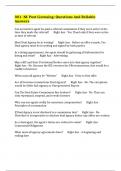 BUNDLE&colon;- 301 NC POST LICENSING EXAMS