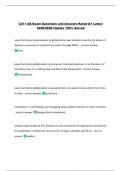 WGU C211 OA Exam Questions and Answers Rated A&plus; Latest  2025&sol;2026 Update 100&percnt; Solved