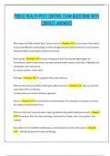 PUBLIC HEALTH PEST CONTROL EXAM QUESTIONS WITH CORRECT ANSWERS&period;