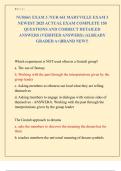 NUR661 EXAM 3 &sol;NUR 661 MARYVILLE EXAM 3  NEWEST 2025 ACTUAL EXAM COMPLETE 150  QUESTIONS AND CORRECT DETAILED  ANSWERS &lpar;VERIFIED ANSWERS&rpar; &vert;ALREADY  GRADED A&plus;&vert;BRAND NEW&excl;&excl; 