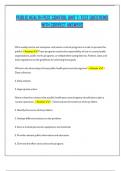 PUBLIC HEALTH PEST CONTROL UNIT 7 TEST QUESTIONS WITH CORRECT ANSWERS