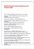 NURS 549 week 2 Exam Questions and answers 2025&period;