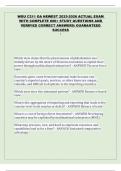 PACKAGE-&colon;&colon;WGU C211 OA  BUNDLED EXAMS WITH VERIFIED SOLUTIONS&vert; LATEST UPDATE