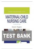 Complete test bank for davis advantage for maternal child nursing care&comma; 3rd edition by scannell &lpar;9781719640985-isbn&rpar; All chapters are included&period;