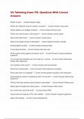 VA Tattooing Exam PSI  Questions With Correct Answers