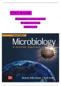 TEST BANK - Microbiology&colon; A Systems Approach 7th Edition&lpar; Marjorie Kelly Cowan&comma;2023 &rpar;&comma;Newest Edition