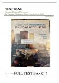 Test bank for Advanced Financial Accounting&comma; 13th Edition By Theodore Christensen&comma; Latest edition Rated A&plus;