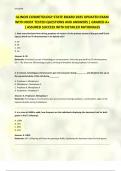 ILLINOIS COSMETOLOGY STATE BOARD 2025 UPDATED EXAM WITH MOST TESTED QUESTIONS AND ANSWERS &vert; GRADED A&plus; &vert; ASSURED SUCCESS WITH DETAILED RATIONALES