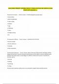 AAAI&sol;ISMA PRIMARY AEROBIC&sol;GROUP FITNESS INSTRUCTOR CERTIFICATION EXAM 2025 GRADED A&plus;&period;