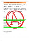 HESI PHARMACOLOGY EVOLVE EXAM TEST BANK &vert; 400&plus; QUESTIONS AND CORRECT ANSWERS WITH EXPLANATIONS &vert; GRADED A&plus; &vert; VERIFIED ANSWERS WITH RATIONALES &vert; LATESTJUST RELEASED EXAM GUARANTEED PASS &lbrack;MUST HAVE DOC&rsqb;