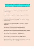 MISSOURI STATE COSMETOLOGY LAW EXAM 130  QUESTIONS & CORRECT ANSWERS LATEST 2025 