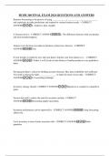 BCOR 360 FINAL EXAM 2024 QUESTIONS AND ANSWERS