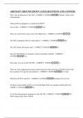 AIRCRAFT GROUND GROUP 2 &lpar;CRJ&rpar; QUESTIONS AND ANSWERS