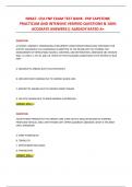 NR667- CEA FNP EXAM TEST BANK&minus; FNP CAPSTONE PRACTICUM AND INTENSIVE VERIFIED QUESTIONS & 100&percnt; ACCURATE ANSWERS&vert;&vert; ALREADY RATED A&plus;