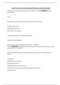 LMFT EXAM 2 UPDATED QUESTIONS AND ANSWERS