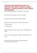 EEG BOARD PREP EXAM NEWEST EXAM &vert; ALL QUESTIONS AND CORRECT ANSWERS &vert; ALREADY GRADED A&plus; &vert; VERIFIED ANSWERS &vert; LATEST VERSION &lpar;JUST RELEASED&rpar;