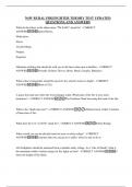 NSW RURAL FIREFIGHTER THEORY TEST UPDATED QUESTIONS AND ANSWERS