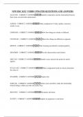 NSW HSC KEY VERBS UPDATED QUESTIONS AND ANSWERS