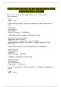 UNV-104 review Exam Questions with Answers &lpar;A&plus; Rated&rpar;
