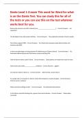 Dante Level 1-3 exam This word for Word for what is on the Dante Test&period; You can study this for all of the tests or you can use this on the test whatever works best for you&period; 