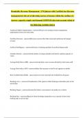 Hospitality Revenue Management &sol; 174 Quizzes with Certified Ans Revenue management is the act of directing sources of income within the confines of - Answer&colon; capacity&comma; supply and demand GOPPAR takes into account which of the following variables that is