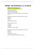 WFSM - Set B &lpar;Volume 1&comma; 2&comma; 3 and 4&rpar;