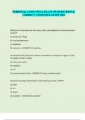 PERSONAL LINES FINAL EXAM 130 QUESTIONS &  CORRECT ANSWERS LATEST 2025