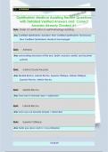 Ophthalmic Medical Assisting Exam Recent  Questions with Detailed Verified Answers and   Correct Answers Already Graded A&plus;