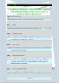 Ophthalmic Medical Assisting Exam Recent Questions with Detailed Verified Answers and Correct Answers Already Graded A&plus;