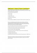 CHII Exam 1&comma; Exam 2&comma; Exam 3 and Exam 4