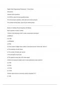 Comprehensive Examination Of Digital Video Engineering Professional &lpar;DVEP&rpar; 