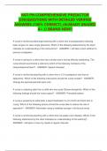 VATI PN COMPREHENSIVE PREDICTOR &lpar;206&rpar;QUESTIONS WITH DETAILED VERIFIED ANSWERS &lpar;100&percnt; CORRECT&rpar; &sol;ALREADY GRADED A&plus; &sol;&sol; BRAND NEW&excl;&excl;