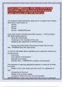 TEXAS COMMERCIAL VEHICLE OPERATION &lpar;CVO&rpar; FINAL EXAM Questions and Answers Latest Versions
