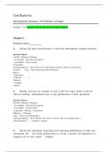 International Business 3rd Edition by Michael Geringer and Jeanne&lowbar;TEST BANK