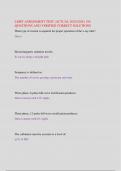 LMRT ASSESSMENT TEST &lpar;ACTUAL 2025&sol;2026&rpar; 150  QUESTIONS AND VERIFIED CORRECT SOLUTIONS