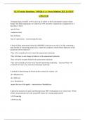 NLN Practice Questions &sol; 148 Q&A&sol; A&plus; Score Solution&vert; 2025 LATEST UPDATED