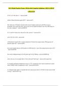 NLN Math Practice Exam &sol; 50 Qs with Complete Solutions&period;&vert; 2025 LATEST UPDATED